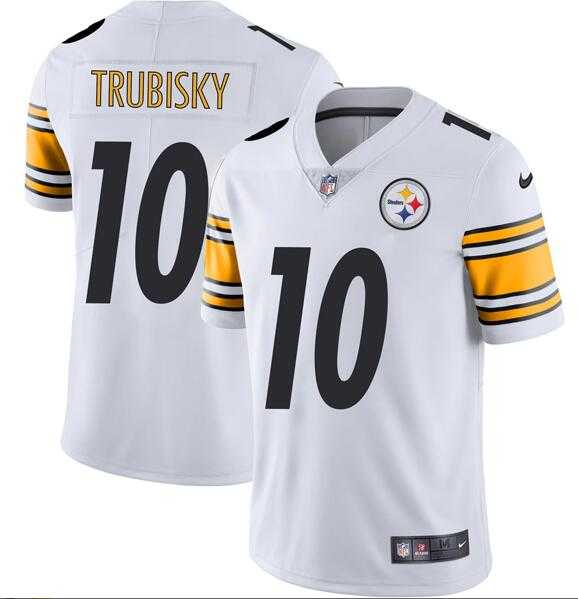 Nike Steelers Men & Women & Youth 10 Mitchell Trubisky White Vapor Limited Jersey,We sell and wholesale Nike Steelers Men & Women & Youth 10 Mitchell Trubisky White Vapor Limited Jersey on line form chian!